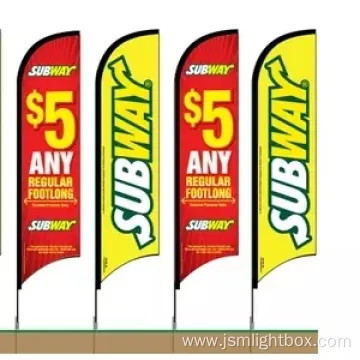 Cheap Customized Logo Outdoor National Beach Flag Banner